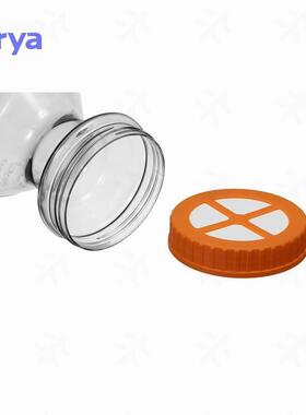 Virya3000ml三角细胞摇瓶透气盖1个/袋，12袋/箱3533009