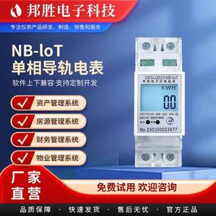 2P智能预付费微型电表 loT单相导轨智能电表DDSU2023