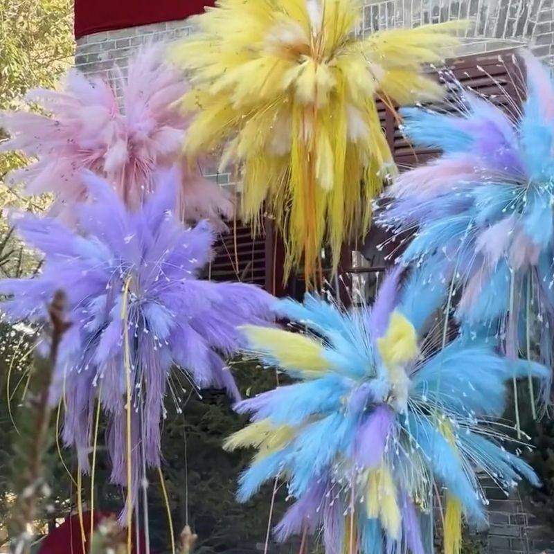 仿真芦苇花新年氛围感T台路引橱窗摄影道具烟火球婚庆布置造景,节庆用品/礼品,婚庆绢花,淘宝优惠券,粉丝福利购,淘宝优惠卷