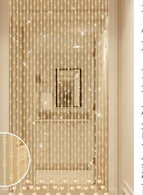 水晶葫芦帘门帘客厅32939隔帘断吊玄关过道新款吊饰免打帘孔珠串