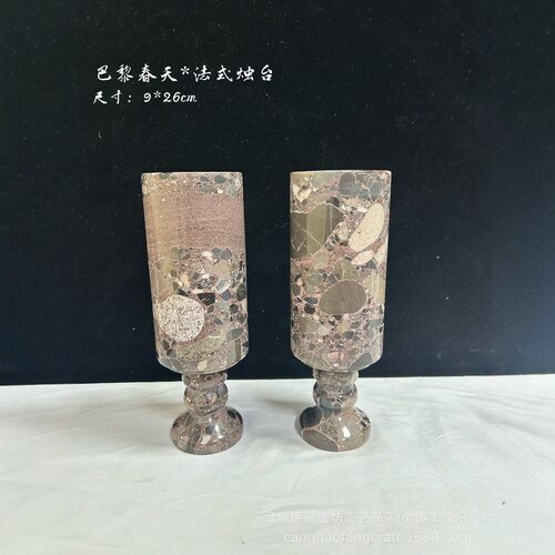 大理石巴黎春天法式花瓶高脚花瓶 French style vase/flowerpot