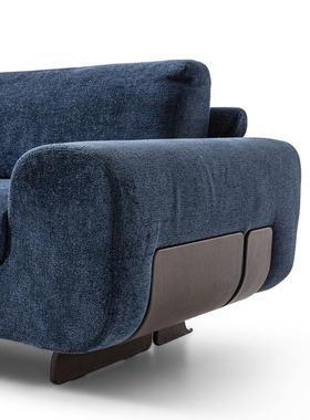 意大利GRAN设PLE沙意式轻奢风计师发款布I艺98898沙发