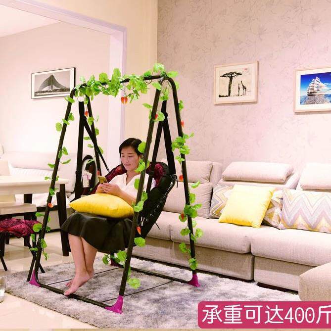 吊椅6555吊秋千吊藤家用休闲懒人篮室内阳台篮椅吊椅兰吊床摇篮椅