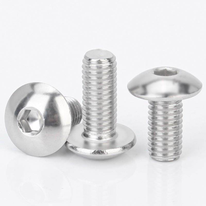 304伞不锈钢六螺丝大内角螺丝MCA扁头螺丝圆头螺丝蘑菇头螺丝钉头