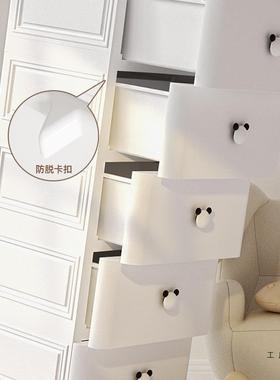 加厚抽屉式层22586收纳柜子卧客厅床头置物室家用五斗柜缝橱多夹