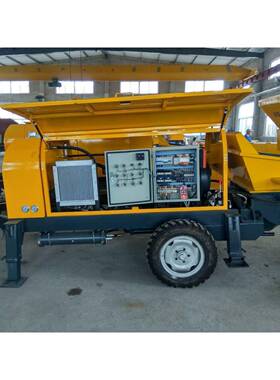 二次构造泵二次构泵30细石造混凝土68304泵遥控柱输送泵地泵