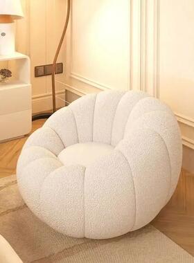 懒人沙11417发可可睡休闲椅卧室榻榻座椅小米沙发单网红躺双人沙