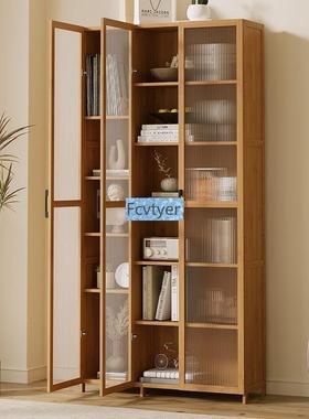 卧厅室多层架楠竹地楠竹简易书架儿童收纳架置物落家用99824客学