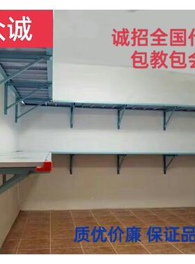 9Z地RT物铁制库墙上安装置架家庭储EMG藏间车壁挂货架下室防潮悬
