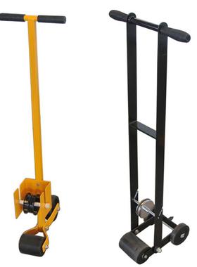 胶带贴地划线车黑黄色划板车线小车停场标色识车位BD-99公路胶带