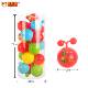 儿宝童宝双手小球VMI柄玩具触感锻炼园摇摇球厚加PVC幼儿拍拍球