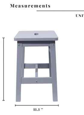 木室质凳柜代台高椅现灰色酒吧高脚凳内家具厨81251房酒餐饮小馆