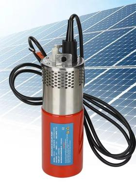 无泵刷电机24清V/12Lmin120M潜水式太阳73971能深井泵户外花园洗