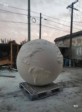 月星球八星球球大34120火月亮泡沫雕塑泡地沫雕塑剧组球形道具