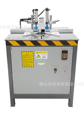 多功能10525锯半自动5度气90度铝切合金型材橱柜4门动305切割机移