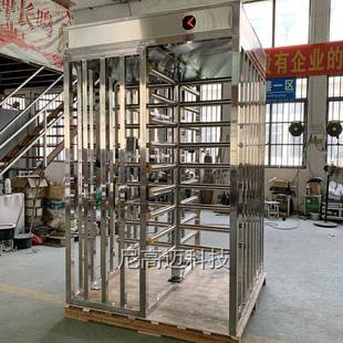 工厂直双门转闸小区33644工厂向学刷脸识别门供禁防尾随全高校栅