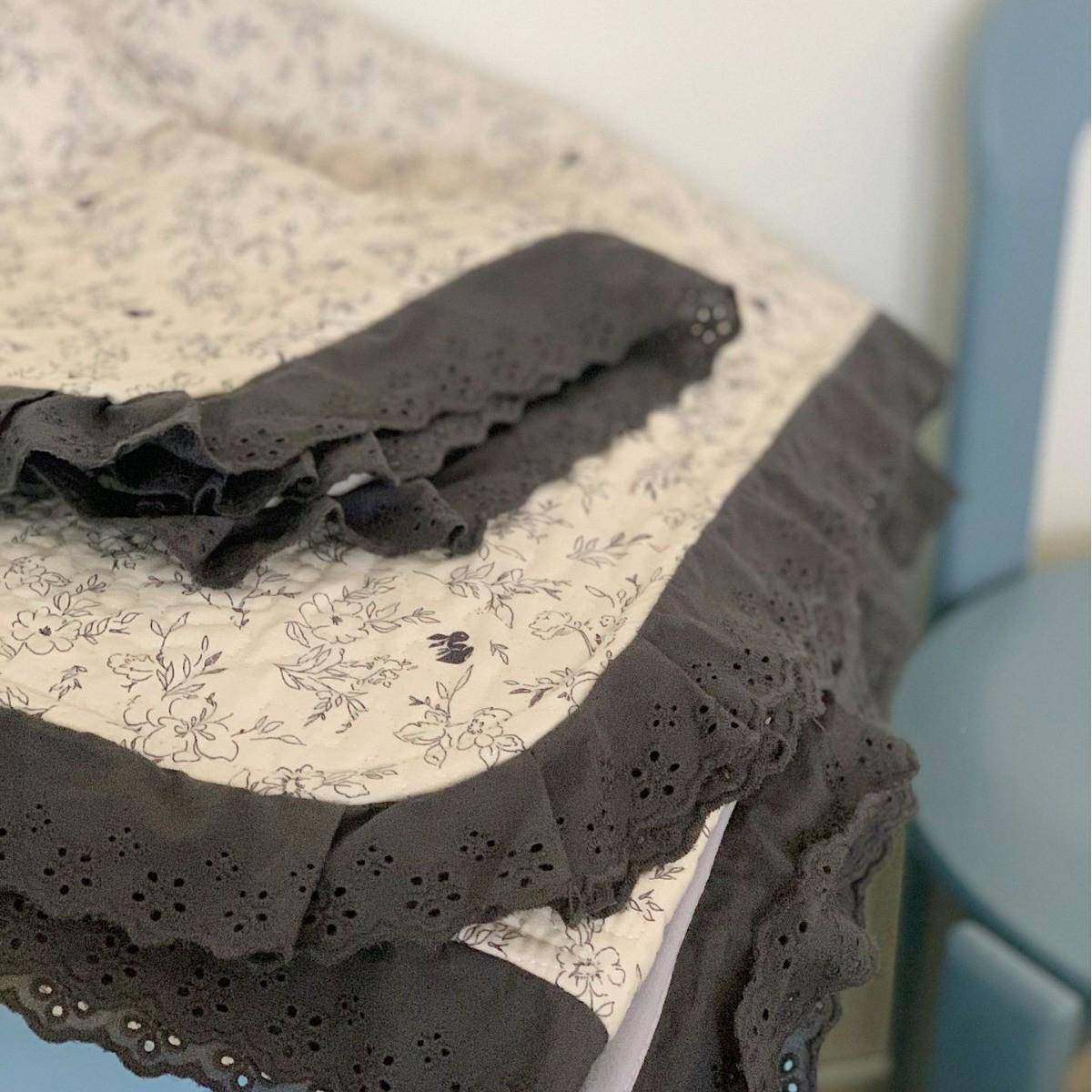 韩式全棉绗缝花边床盖三花件套法式花边碎夹71214棉加厚盖双人炕,农机/农具/农膜,其它农用工具,淘宝优惠券,粉丝福利购,淘宝优惠卷