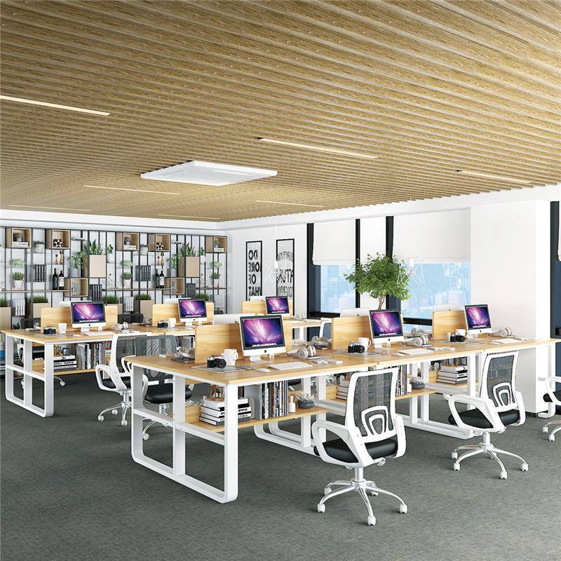 办公风桌TUP简现代约职/员写字桌屏24人位办公电脑桌台式