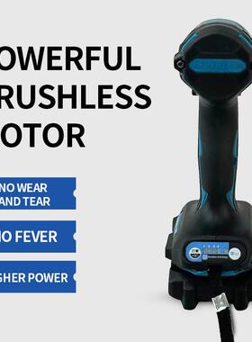 冲3子款无刷起GDX机无影灯锂电击扳手充电起子机起拧螺丝7专用木