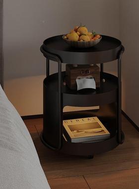 创意奶油沙风可移动几边柜客小圆桌简约家用边发茶厅HD101233几卧