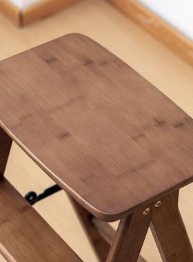 携2爬功梯凳家用便三步梯44209收藏两用3厚17加椅子多能人梯折叠