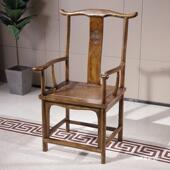 实木圈椅太椅茶款 椅主人椅式 中GAP围椅师三件套官帽椅禅椅家用旭