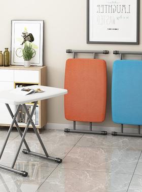 桌简易塑F957MJTM料折叠家用小桌子儿学餐桌可童升习降便携式户外