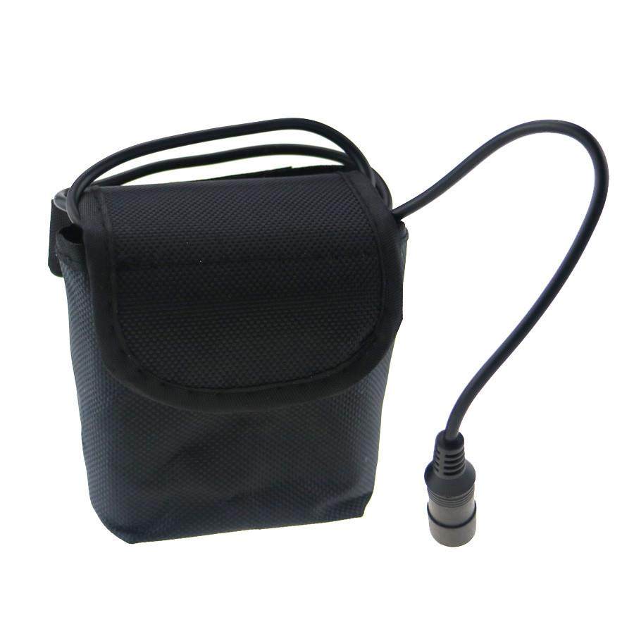 自行车前灯8.4V高容量6节26650带保护板充电单车灯电池组