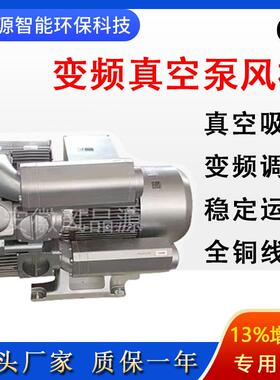 气环式真空泵3RB350-1AAT26木工雕刻真空吸附气环漩涡式鼓风机