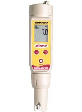 赛默飞Eutech优特防水型pHTestr10测试笔带ATC;精度为±0.1