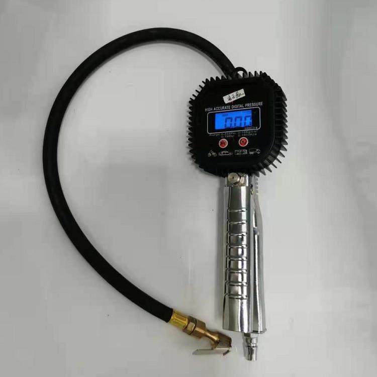 精品方型数显量压胎压枪手握式电子胎压枪液晶测压气压表