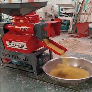 小型组合碾米机砂轮脱皮碾米机家用小型五谷杂粮碾米机