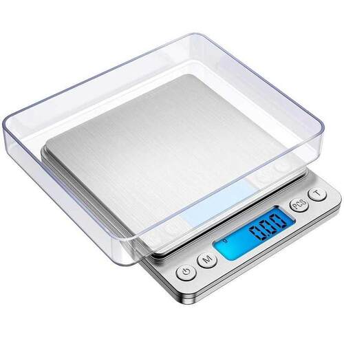 天晟i2000厨房秤烘焙称0.01g克称不锈钢电子称家用小型厨房电子秤