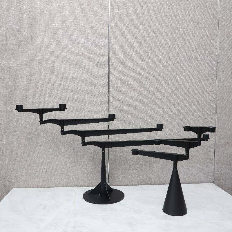 烛光晚餐道具摆件北欧式浪漫复古铁艺样板间装饰品长臂旋转蜡烛台,纺织面料/辅料/配套,纺织机械配件,淘宝优惠券,粉丝福利购,淘宝优惠卷