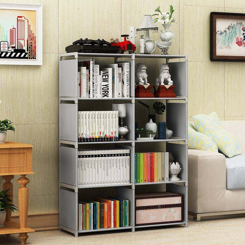 书柜双排书架多层钢管组合书柜置物架儿童小学生书柜收纳整理书架,机械设备,其他机械设备,淘宝优惠券,粉丝福利购,淘宝优惠卷