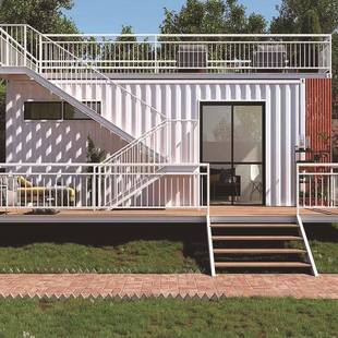 现货电气预制舱欧式风格光伏升压集装箱储能电站电池预制舱