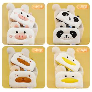 全棉面料卡通枕芯学生宿舍成人单人枕头内胆家用定型枕一对