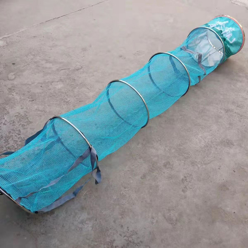 鱼护不锈钢圈涂胶网布黑坑竞技护加固口圈钓鱼渔护钓鱼用品鱼护