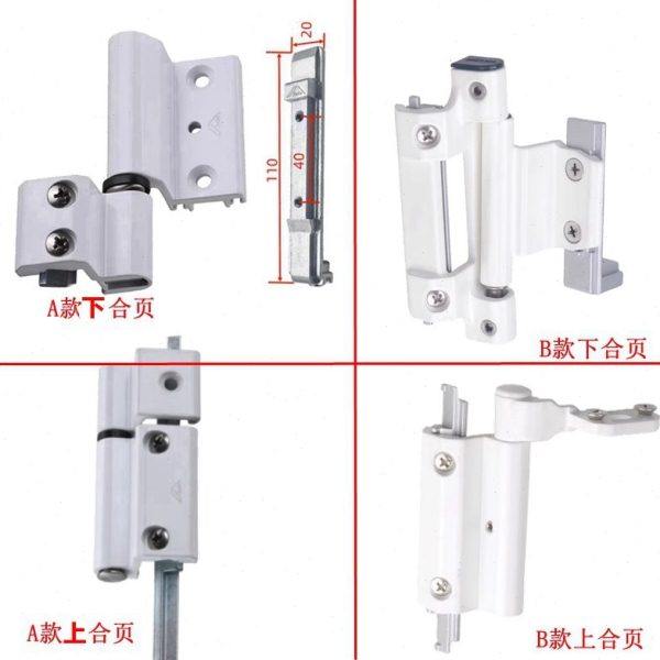 内开内倒窗下合页断桥铝窗五金件合页平开上悬五金配件下荷叶折页,基础建材,普通型合页,淘宝优惠券,粉丝福利购,淘宝优惠卷