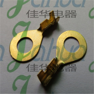 汽车插件 DJ431 圆形冷压接线端子 插簧端子 0.4厚