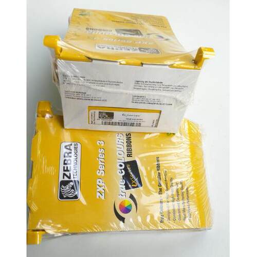 原装ZXP3C证卡打印机800033-848CN色带YMCKOK双面彩色带