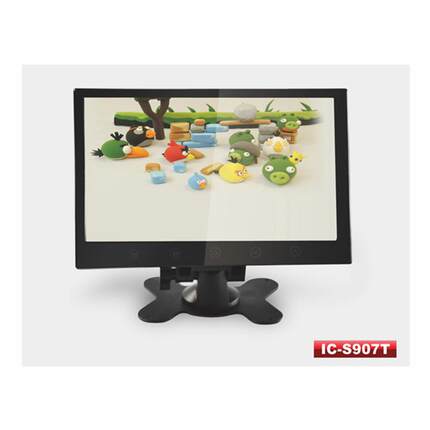 9英寸IC-S907T数字TFT-LCD头枕显示器显示屏便携液晶高清儿童娱乐