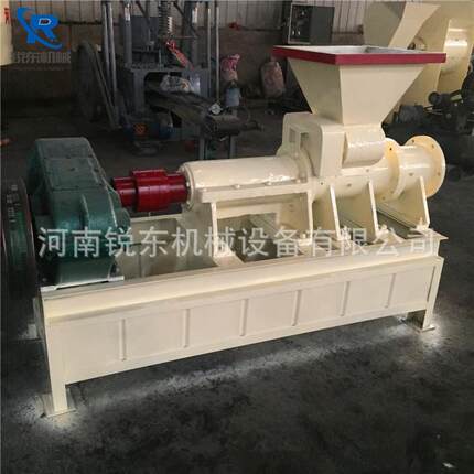 直销高压螺旋木炭粉挤棒机杂草废料多功能制棒机烘干煤棒机