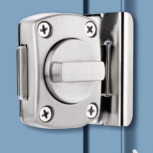 门锁式插销门扣门闩简易门防盗卧室门锁锁扣反锁神器门栓卫生间