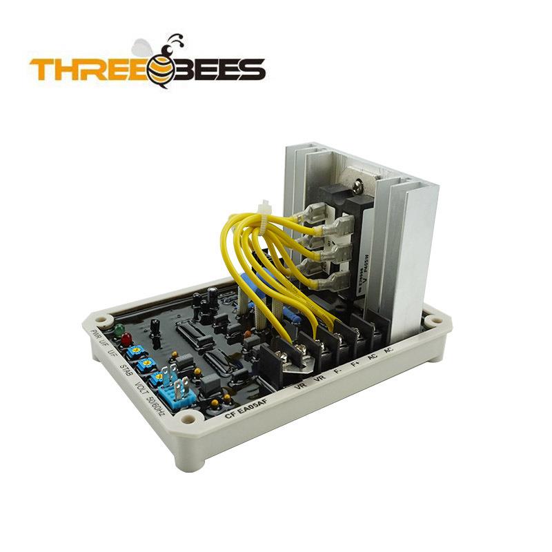 无刷发电机AVR自动电压调节器EA05AF稳压器励磁调压板高效