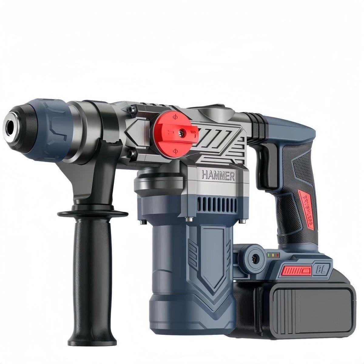 26迷你无刷充电式电锤电镐大功率冲击钻混凝土工业锂电重型电锤,纺织面料/辅料/配套,纺织机械配件,淘宝优惠券,粉丝福利购,淘宝优惠卷