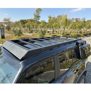 适用新款霸道丰田普拉多LC250车顶平台侧爬梯书包LC250行李架