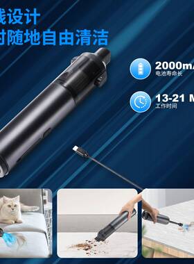 0车载吸尘2无25新款器超强手持小型KLL汽车家用式线便携