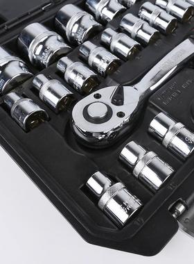 精品3套2件筒套高强度镜面套滚花扳手汽修工具组套YYR筒套装