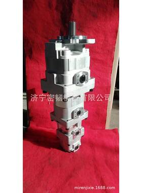 载机配件齿轮A泵三泵联705-55-3工作泵WA380/W470齿轮泵装705-55-